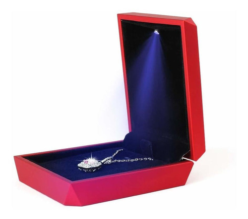 Led Colgante Collar Caja Pulsera Caja Pareja Joyas Caja...