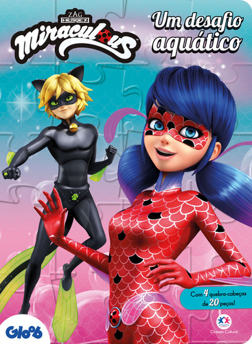 Libro Ladybug Um Desafio Aquatico De Editora Ciranda Cultura
