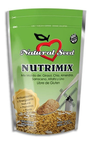 Nutrimix Natural Seed X250g - Cotillón Waf