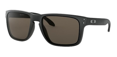 Óculos De Sol Oakley Holbrook Xl Matte Black Lente Cinza