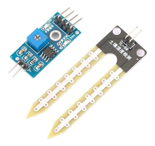 Sensor Umidade Do Solo Higrômetro Para Arduino Esp8266 Esp32