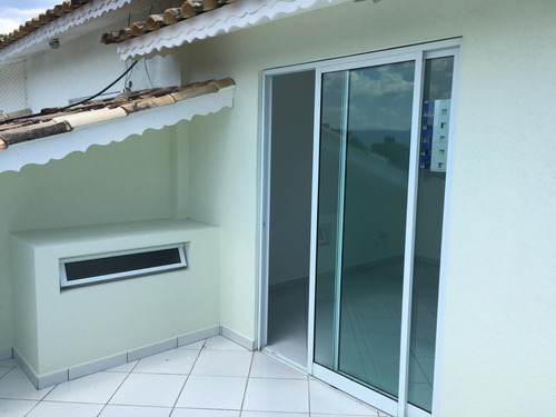 Imagem 18 de 30 de Sobrado Em Condomínio 3 Dormitórios 1 Suíte - Piscina - Canto Do Forte - Amf67