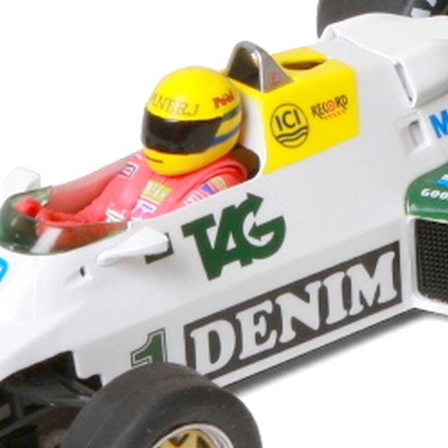 Raro Carrinho Autorama Williams Fw08c 1983 Ayrton Senna Fly