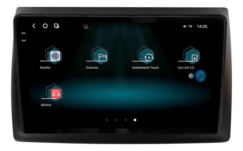 Multimídia Aikon Fóton G3 Fiat Stilo 12+256gb 2k Carplay 9p