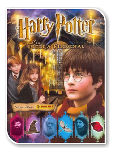 Álbum Harry Potter Y La Piedra Filosofal, 2001, Completo