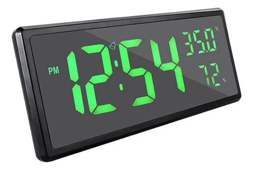 Reloj De Pared Electrónico Luminoso Alarma Led Para Sala De