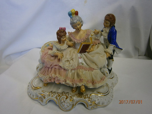 Porcelana Dama Dtesden Western Germany  Nro.607