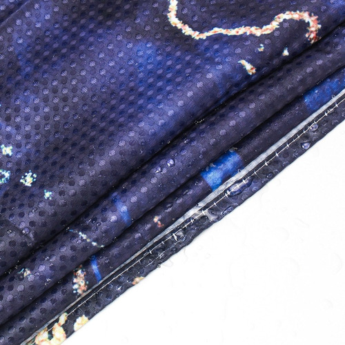 R Cortina De Baño Ducha De Mármol Azul Marino