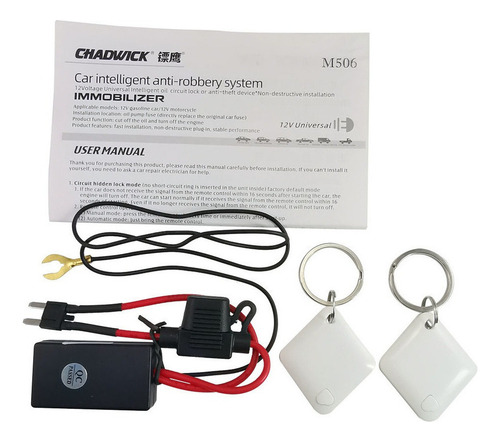 Inmovilizador Inalámbrico Para Coche M506 Engine Lock