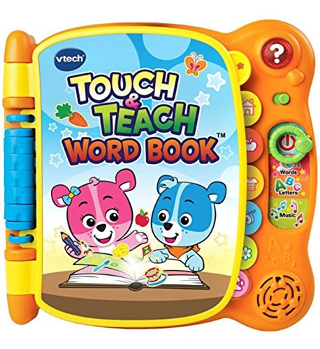 Vtech Touch & Teach Word Book (empaquetado Sin Frustraciones