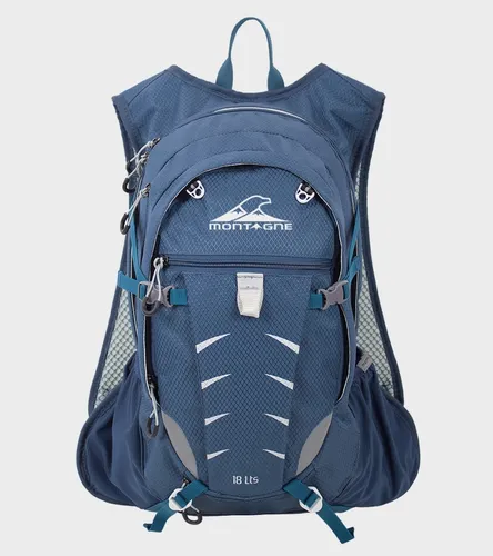 Mochila Montagne Energy 18l Camel Bag Y Porta Casco