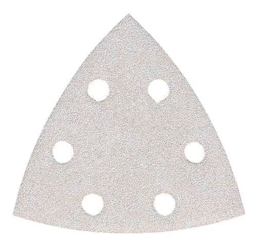 Imagen 2 de 5 de 12 Lijas Triangulares Makita 94 Mm Con Velcro Varios Granos