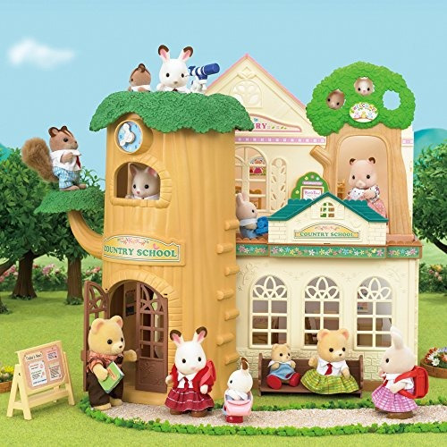 Calico Critters Country Tree Una Escuela