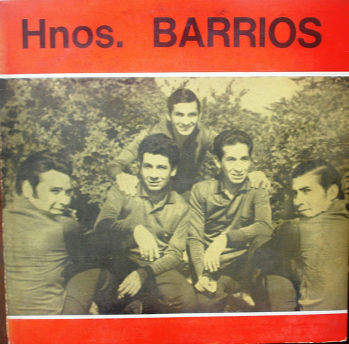 Disco Vinilo Lp Hermanos Barrios   Hnos. Barrios   Mh 2044