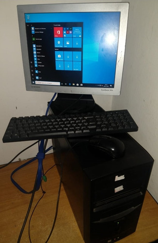 Computador Desktop Pc Core2duo 4gb Memoria Hd 320 Windows 10