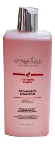 Senzare Shampoo Pro Force 1lt  Anticaida Y Crecimiento 