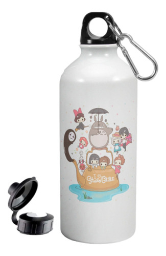 Botella Deportiva Doble Pico Mi Vecino Totoro Studio Ghibli