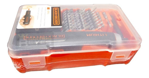 Set Atornillador Inalambrico 4v Push Bd40k27-b3 Black+decker