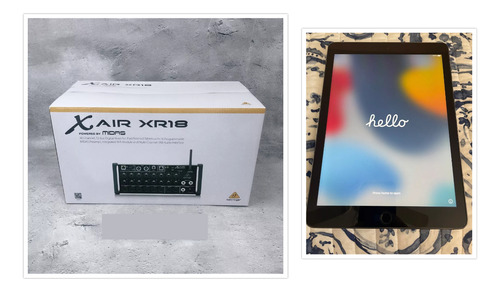 Consola Behringer Xr18 En Caja Nueva A Meses Incluye iPad (Usado)