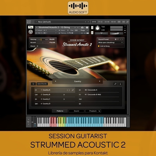 Librerias Kontakt - Session Guitarist Strummed Acoustic 2