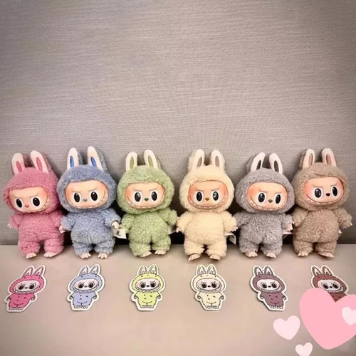 Xrx /2x Labubu Emocionante Macaron Los Monstruos - Original