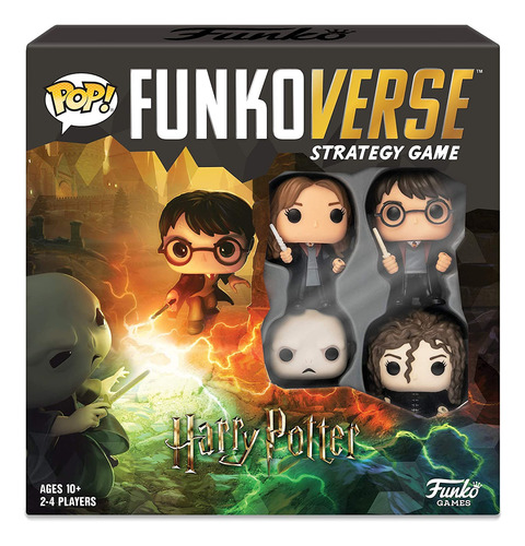 Funko Pop Funkoverse Juego De Estrategia Harry Potter 100