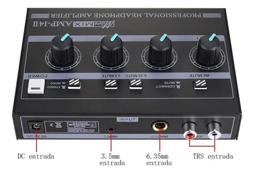 G Amplificador De Audífonos Amplificador Audio