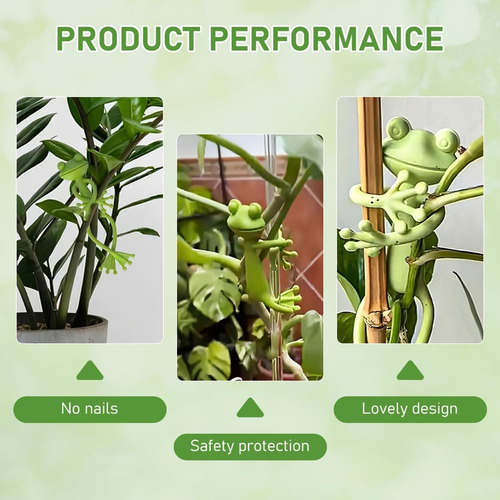 Soportes Plantas Con Forma Rana De Verde,decoración De Jardí