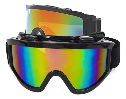 Gafas Motocross Tornasol Visor Casco Uv Lentes Deportes 