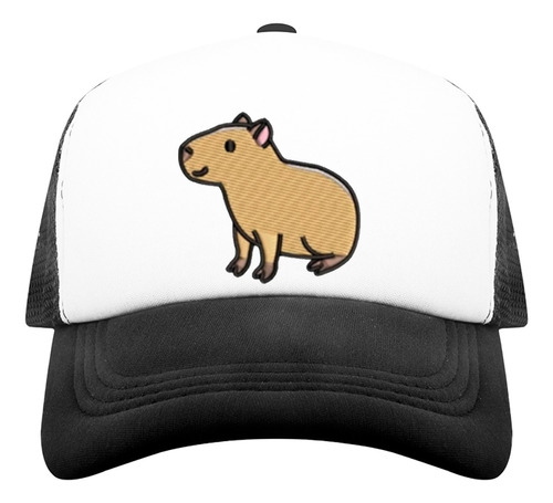 Gorra Carpincho Capibara Efecto Bordado