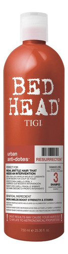 Tigi Shampoo Urban X 750ml Resurrection Cabellos Muy Dañados