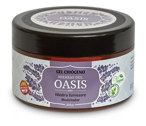 Gel Criogeno Modelador Con Hiedra Hierbas Del Oasis - Dw