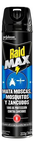 Mata Moscas Y Mosquitos 222g Raid Max