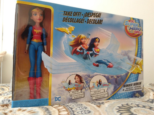 Avion Invisible Wonder Woman Dc Comics (Usado)