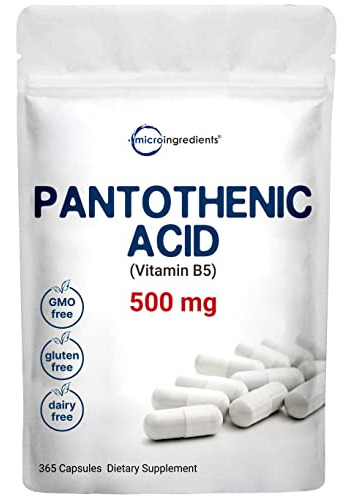 Micro Ingredientes Acido Pantoténico Vitamina B5 9vv36