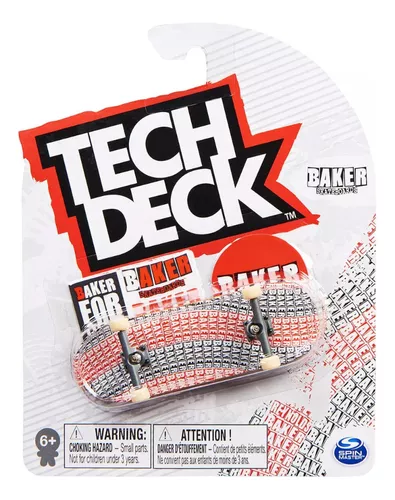 Skate De Dedo Profissional Tech Deck + Adesivos