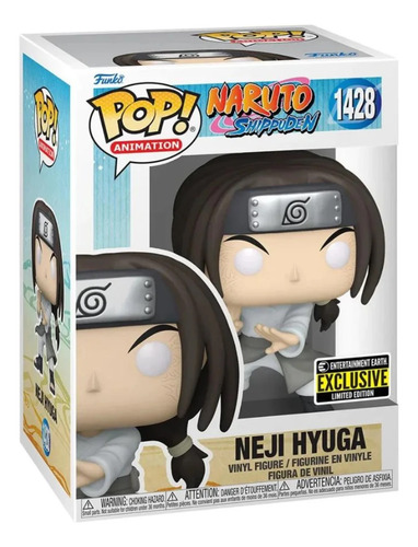 Funko Pop! Animation Naruto Shippuden: Neji Hyuga #1428 Excl (Usado)