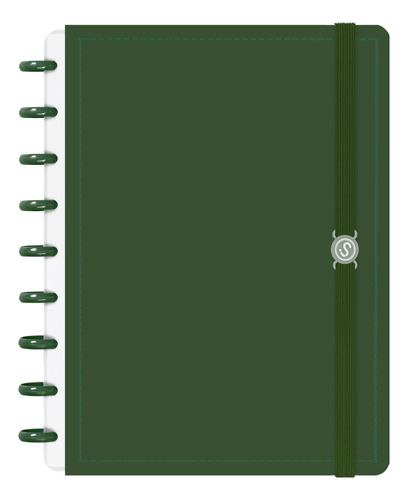 Caderno Disco Iscool Inteligente Médio Solid Colors Cores
