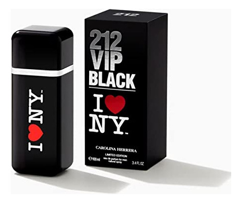 Carolina Herrera 212 Vip Black I Love Ny Edition Eau H71kg