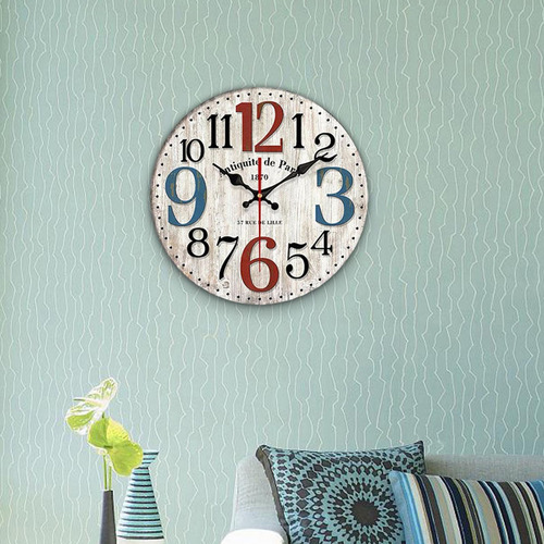 Movimiento De Barrido De Relojes De Pared De Cocina D