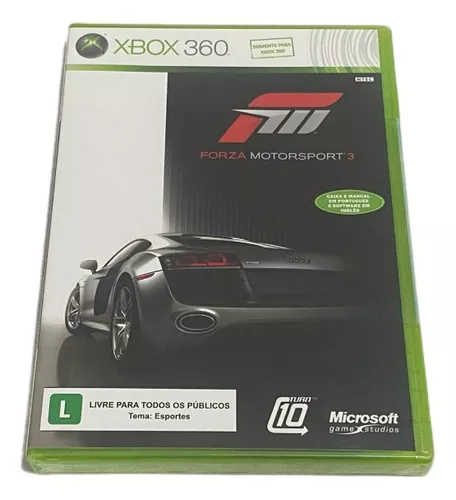 Jogo Usado Forza Motorsport 3 - Versão Europeia - Xbox 360