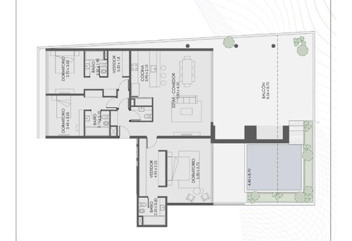 Aqua Marina Nordelta Depto 4 Ambientes Con Terraza Al Río