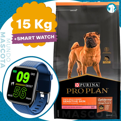 Alimento Perro Purina Proplan Sensitive Skin 15 Kg + Envío