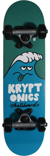 Kryptonics Locker Board Monopatín Completo De 22 Pulgadas -