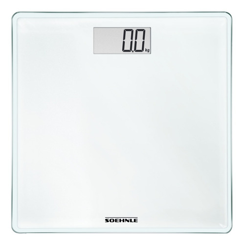Imagen 1 de 2 de Balanza digital Soehnle Style Sense Compact 200 blanca, hasta 180 kg