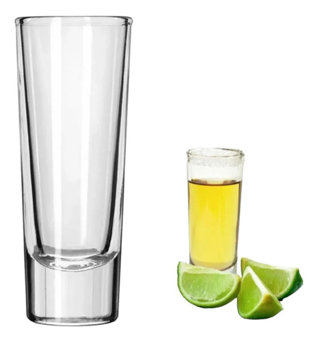 Vaso Caballito Tequilero 2 Oz 60ml Caja Con 20 Piezas