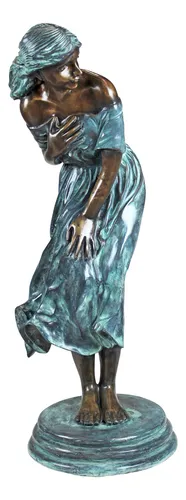 Estatua Jardin Bronce Fundido