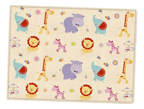 Tapete Para Gatear Antideslizante De 180x150 Cm Para Bebés