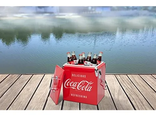 Nevera Portátil Estilo Retro De Coca-cola