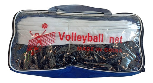 Red De Voleibol Pe Trenzado 2.5 Mm - Cable Acero Doble Banda